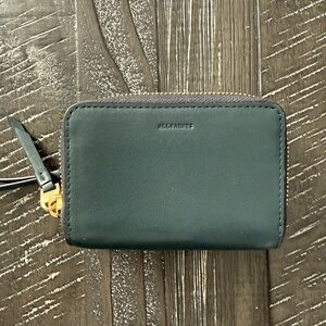 All Saints leather Zip Wallet